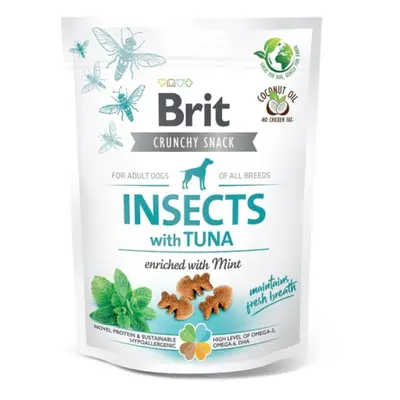 Brit Crunchy Snack Insects with Tuna enriched with Mint