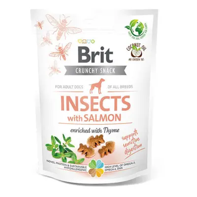 Brit Crunchy Snack Insects with Salmon enriched with Thyme