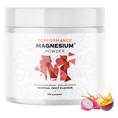 BrainMax Performance Magnesium® Powder (bisglicynian magnezu), 550 g Smak: Limonka