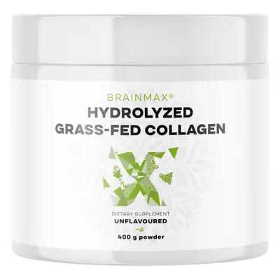 BrainMax Kolagen Hydrolizowany, Grass-fed Collagen, 400 g