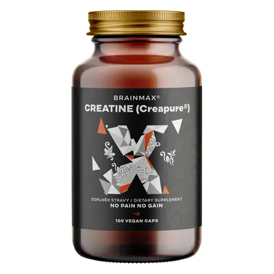 BrainMax Creatine Creapure®, monohydrat kreatyny, 875 mg, 100 kapsułek roślinnych