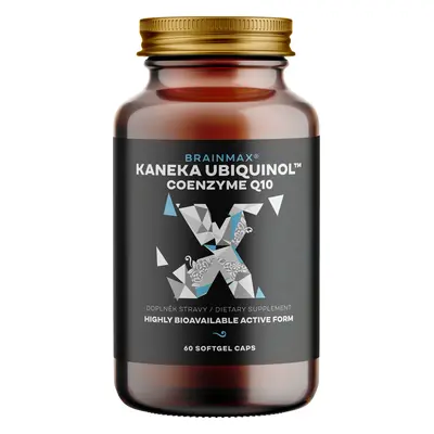 BrainMax Koenzym Q10, Ubiquinol, Kaneka™, 100 mg, 60 kapsułek softgel