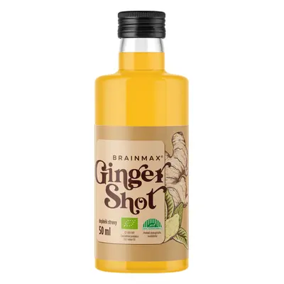 BrainMax Pure Ginger Shot, sok imbirowy z kurkumą, BIO Objętość: 50 ml