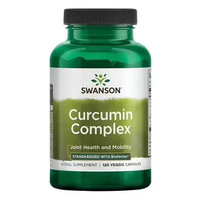 Swanson Curcumin Complex, kompleks kurkuminy, 350 mg, 120 kapsułek