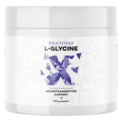 BrainMax Glycine, L-Glicyna, 500 g