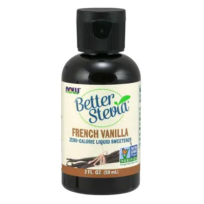 Now® Foods NOW Better Stevia Liquid, francuska wanilia, 59ml