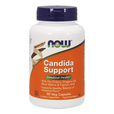 Now® Foods NOW Candida Support, 90 kapsułek roślinnych