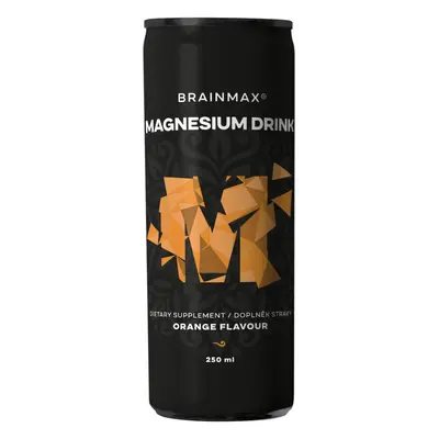 BrainMax Magnesium drink  375 mg, magnez, 250 ml Smak: Czereśnia