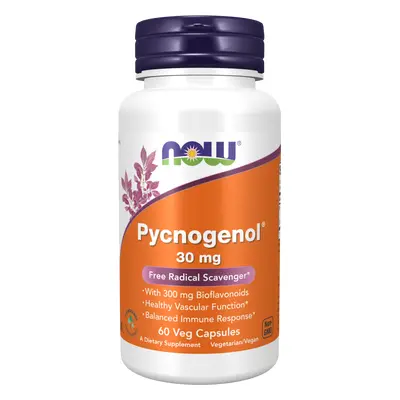 Now® Foods NOW Pycnogenol, 30 mg, 60 kapsułek roślinnych