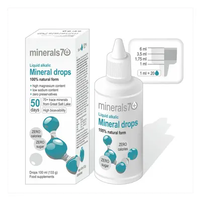 Ovonex s.r.o. Ovonex - PŁYNNE ALKALICZNE KROPLE MINERALNE, 100ml