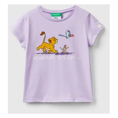 Benetton, Lilac ©disney The Lion King T-shirt, size 98, Lilac, Kids