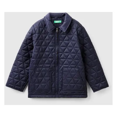 Benetton, Quilted "rain Defender" Jacket, size XL, Dark Blue, Kids