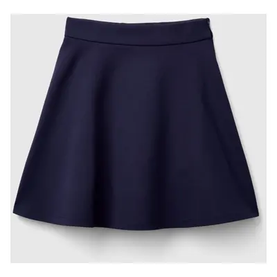 Benetton, Skirt With Pleats, size XL, Dark Blue, Kids