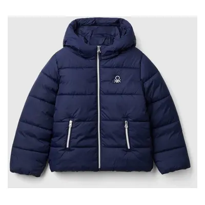 Benetton, "rain Defender" Nylon Jacket, size XL, Dark Blue, Kids