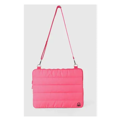 Benetton, Laptop Bag, size OS, Pink, Women