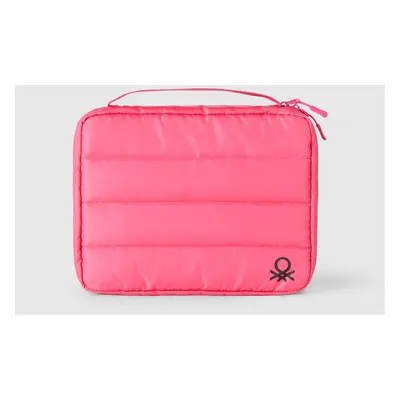 Benetton, Tablet And Accessory Case, size OS, Pink, Women