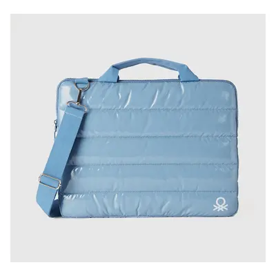 Benetton, Laptop Bag, size OS, Light Blue, Women