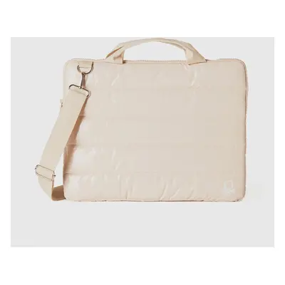 Benetton, Laptop Bag, size OS, Beige, Women