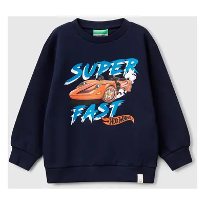 Benetton, Hot Wheels Sweatshirt, size 116, Dark Blue, Kids