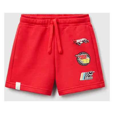 Benetton, Hot Wheels Shorts, size 104, Red, Kids