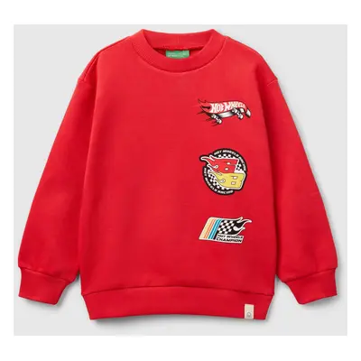 Benetton, Hot Wheels Sweatshirt, size 104, Red, Kids