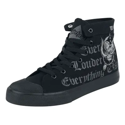 Buty sportowe wysokie z Motörhead - EMP Signature Collection - EU37 do EU38 - Unisex - czarny/sz