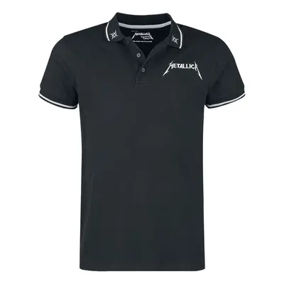 Koszulka Polo z Metallica - EMP Signature Collection - 3XL - Mężczyźni - czarny