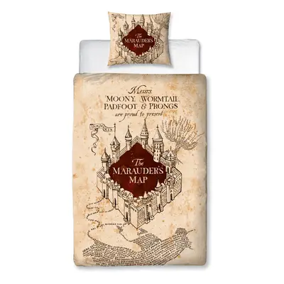 Pościel z Harry Potter- Marauder's Map - Unisex - wielokolorowy