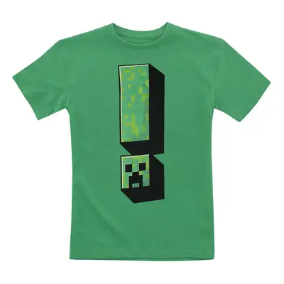 T-Shirt Gaming z Minecraft - Odzież dziecięca i niemowlęca - Kids - Creeper Exclamation - Unisex