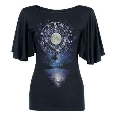 T-Shirt Goth z Spiral - Witchcraft - S do 4XL - Kobiety - czarny