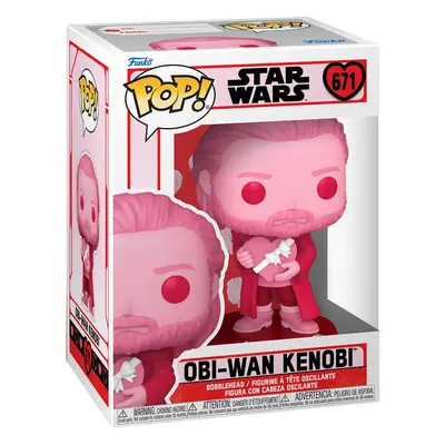 Star Wars - Obi-Wan Kenobi (Valentine's Day) Vinyl Figurine 671 - Funko Pop! - Funko Shop Europe