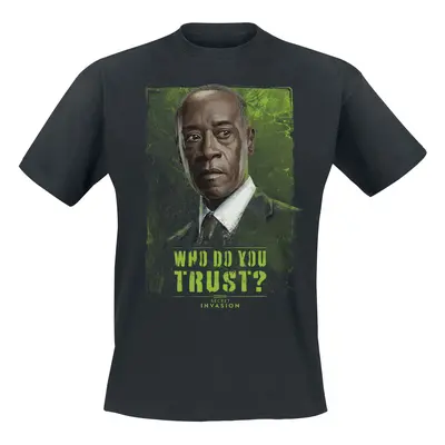 T-Shirt Marvel z Secret invasion - Who do you trust? James - S do XXL - Mężczyźni - czarny