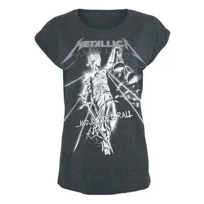 T-Shirt z Metallica - Raining Light - S do 5XL - Kobiety - szary