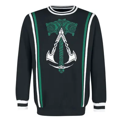 Sweter Gaming z Assassin's Creed - Valhalla - Hammer - S - Mężczyźni - czarny