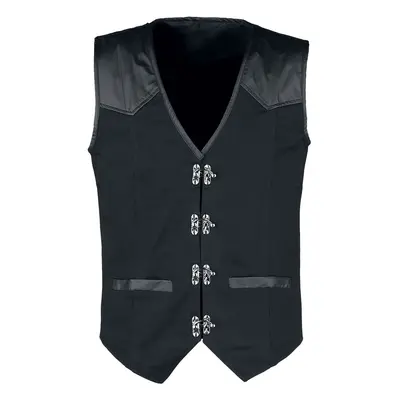 Kamizelka Goth z Altana Industries - Vest - S do XXL - Mężczyźni - czarny