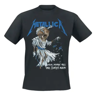 T-Shirt z Metallica - Tip Scales - M do 3XL - Mężczyźni - czarny