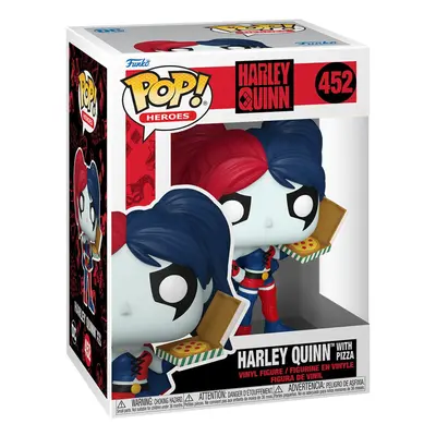 Harley Quinn - Harley Quinn with Pizza Vinyl Figurine 452 - Funko Pop! - Funko Shop Europe