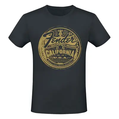 T-Shirt z Fender - California - S do 3XL - Mężczyźni - czarny