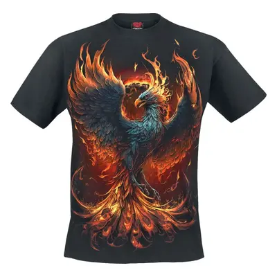 T-Shirt z Spiral - Ashes Reborn - S do 3XL - Mężczyźni - czarny