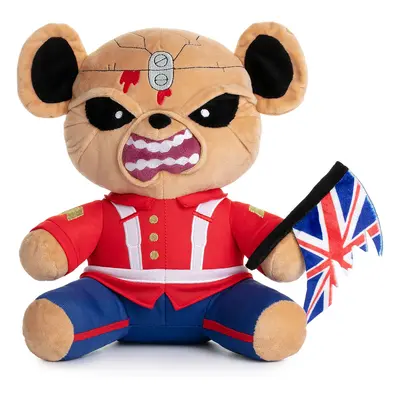 Maskotka pluszowa z Iron Maiden- Eddie der Trooper Teddy Plüschfigur - Unisex - czerwony