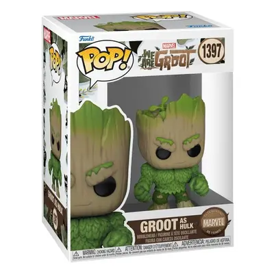 Marvel - We Are Groot - Groot as Hulk Vinyl Figurine 1397 - Funko Pop! - Funko Shop Europe