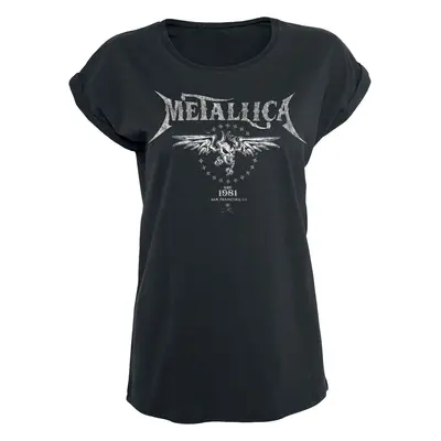 T-Shirt z Metallica - Biker - S do 5XL - Kobiety - czarny