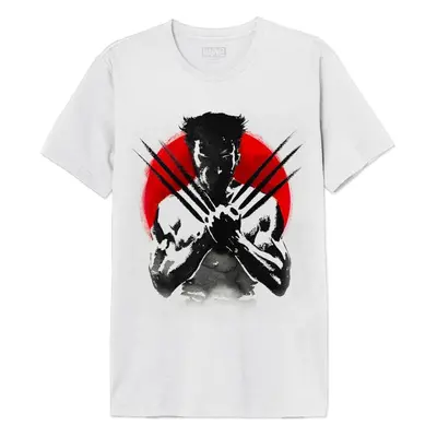 T-Shirt Marvel z Marvel - Wolverine - Japan - S do XXL - Mężczyźni - biały