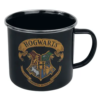 Kubek z Harry Potter- Hogwarts - Unisex - czarny