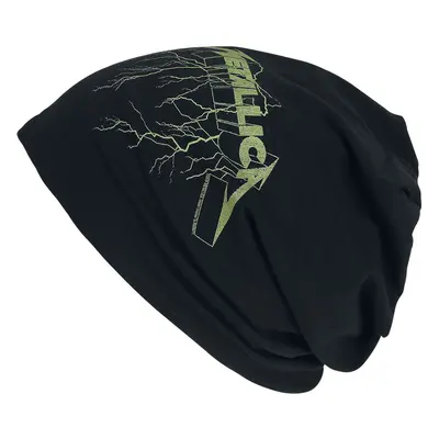 Czapka z Metallica- Splatter Lightning - Light Beanie - Unisex - czarny