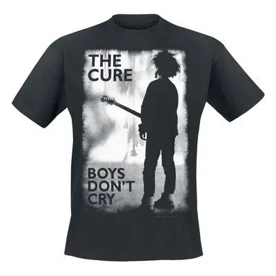 T-Shirt z The Cure - Boys Don't Cry - S do 4XL - Mężczyźni - czarny