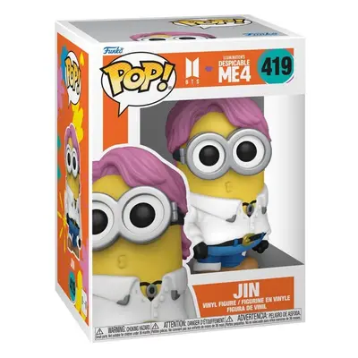 Minions - Despicable Me 4 - BTS - Jin Vinyl Figurine 419 - Funko Pop! - Funko Shop Europe