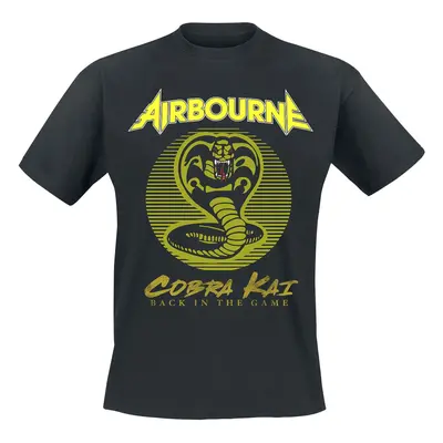 T-Shirt z Airbourne - Cobra Kai - S do XXL - Mężczyźni - czarny