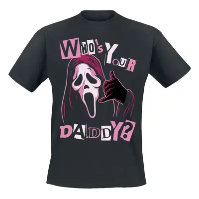 T-Shirt z Scream (Film) - Ghostface - Who`s Your Daddy? - S do XXL - Mężczyźni - czarny