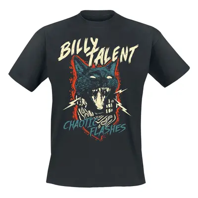 T-Shirt z Billy Talent - Chaotic Flashes - XL do 3XL - Mężczyźni - czarny